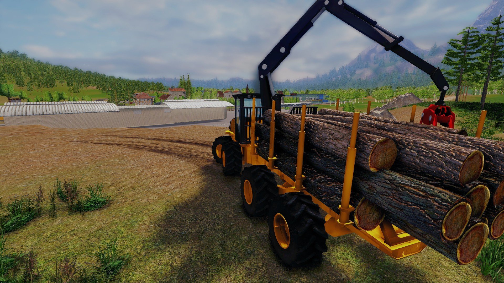Симулятор сена. Professional Lumberjack 2015. Заготовка леса. Игры про лесозаготовку. Лесопилка игра.