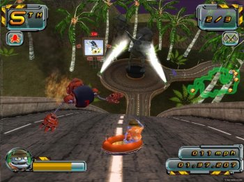 Crazy Frog Racer 2 (2006) PC | 